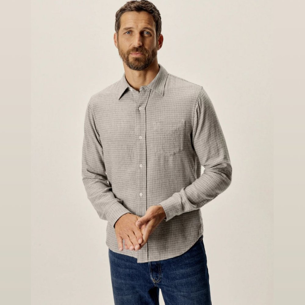 Buck Mason Pacific Twill One Pocket Shirt Size XS